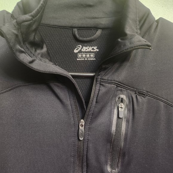 Asics Black Womens Activewear Jacket Size M - Picture 2 of 4